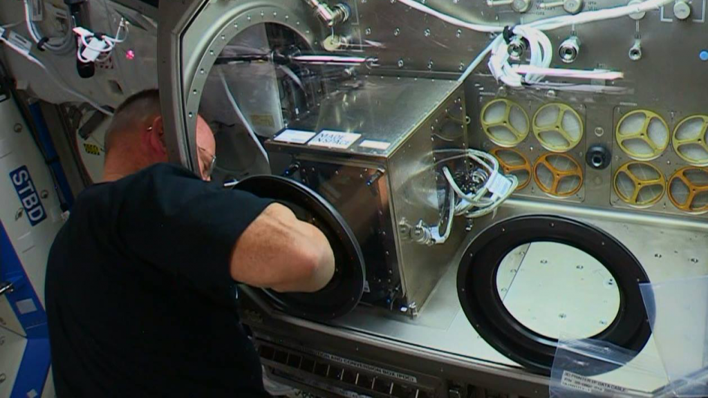 ISSの無重力間での３D印刷実験
